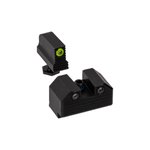 Night Fision Optics Ready Stealth Night Sight Set for Glock 43x MOS - .290-297 - Yellow/Black