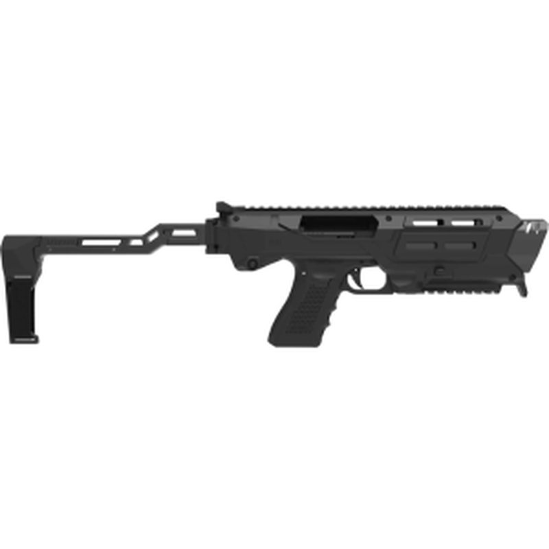 Meta Tactical MX-1 Glock Conversion Kit Gen 3/4/5 - Black Aluminum (MX1-PS-BK)