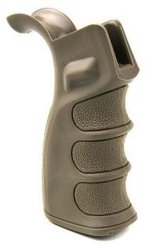 Tacfire AR15 Pistol Grips, Slide Off Bottom Tan
