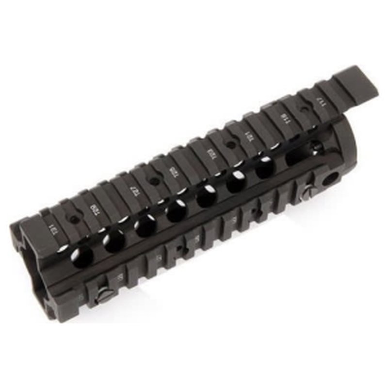 Daniel Defense 00510001 Omega Rail 7.0 Carbine Handguard Rail Aluminum Black Hard Coat Anodized