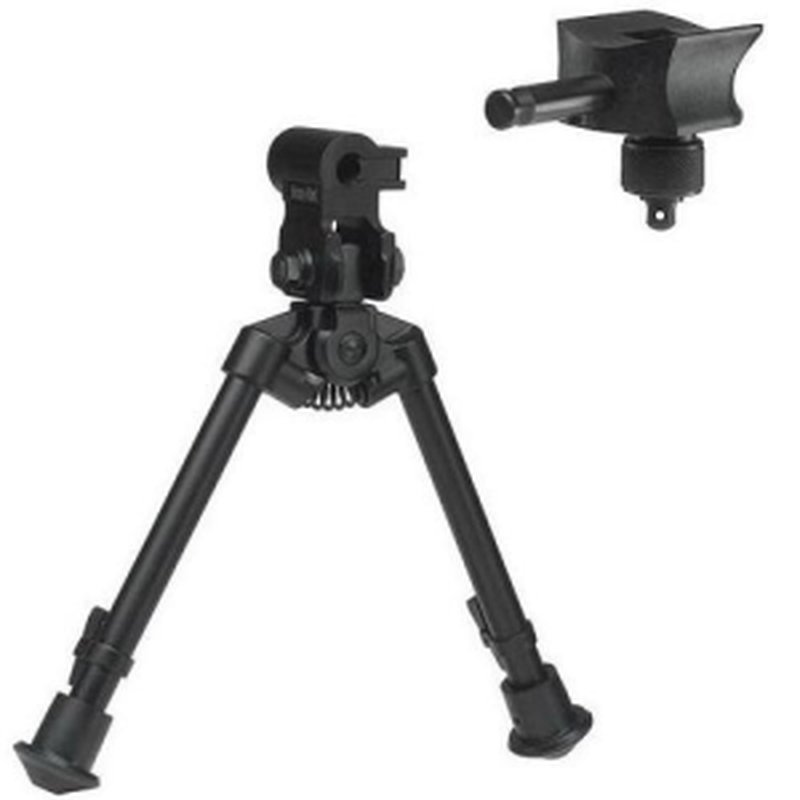 Versa-Pod Model 2 Prone Bipod Sling Swivel Stud Mount 9-12 in Black