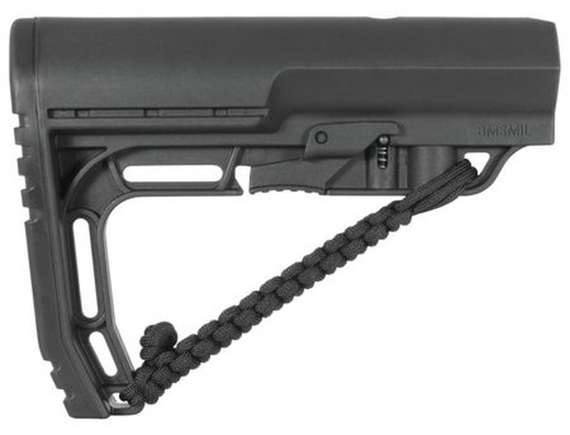 Mission First Tactical AR Battlelink Minimalist MilSpec Collapsible Buttstocks w/Woven on NRAT Strap