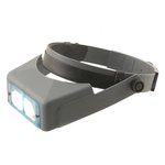 Donegan OptiVISOR 1.75x Headband Magnifier 14" Lens Plate