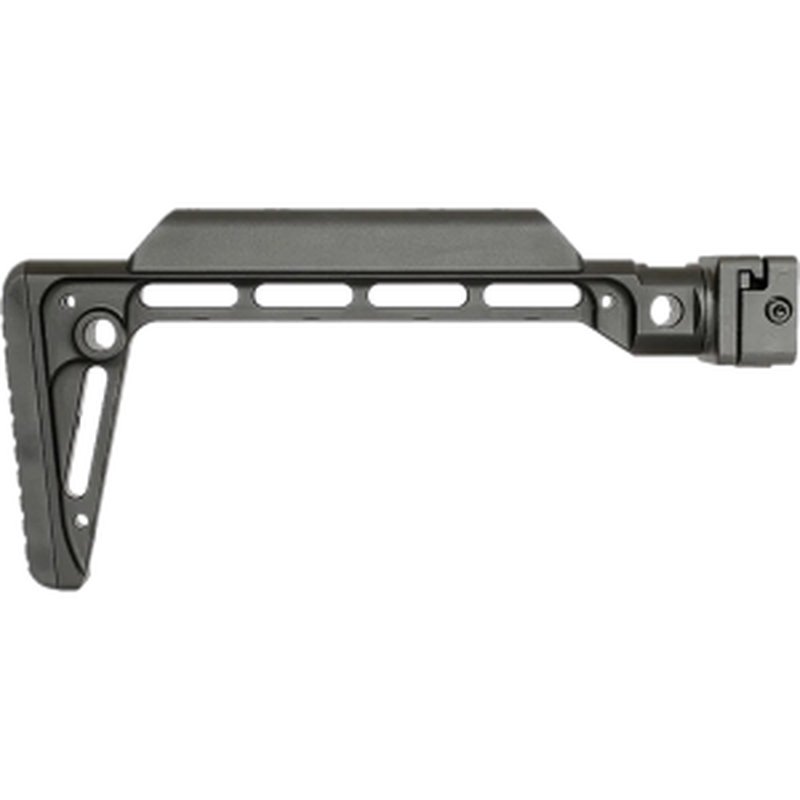 Midwest Industries MIMINSF Minimalistic Side Folding Stock Black 6061 Aluminum Folding