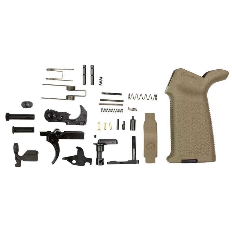 Aero Precision APRH100965 AR-15 MOE Lower Parts Kit (FDE) w/ Magpul Grip & Trigger Guard