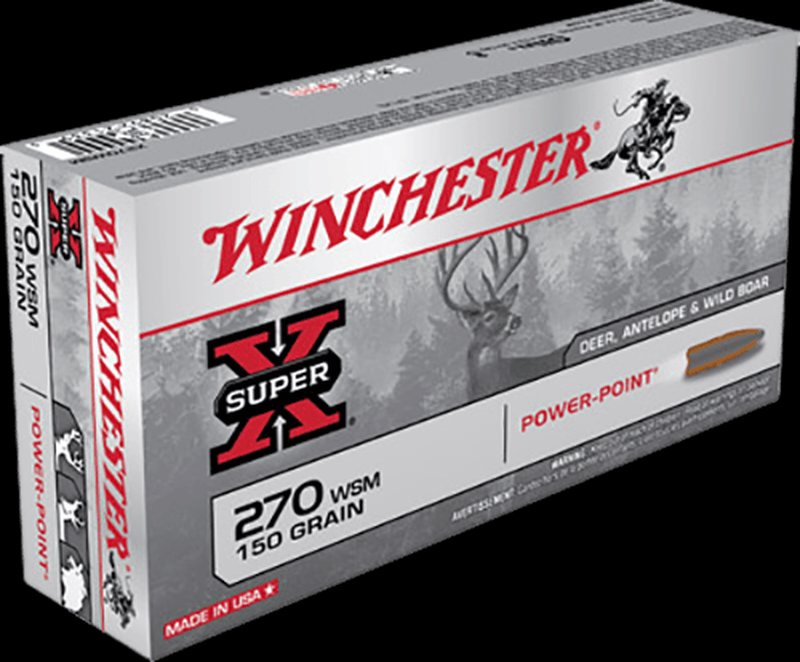Winchester Super-X .270 Win 150gr Power Point Ammunition