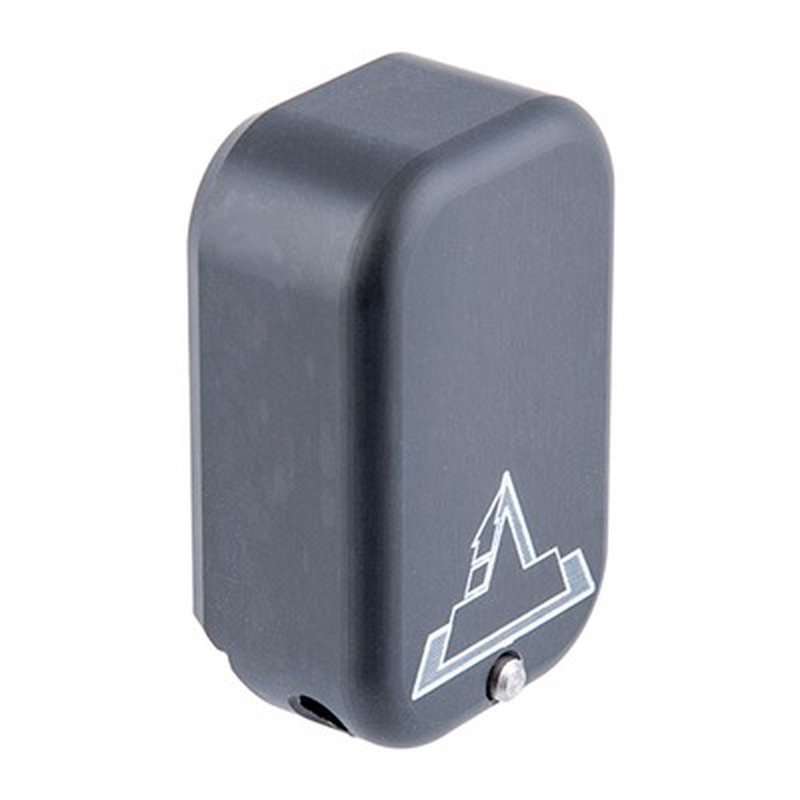 Brownells Glock Magazine Base Pad +3/+4 Titanium Gray for Glock 17/22