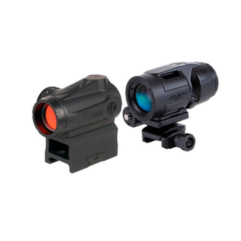 Sig Sauer Romeo-MSR Gen II Red Dot Sight and Juliet3-Micro Magnifier Combo Kit
