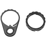 LANTAC RPS, Castle Nut And End Plate, Black Nitride