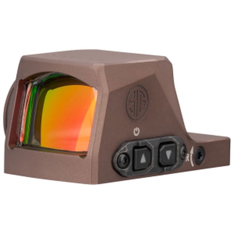 SIG Sauer Romeo-X Enclosed Pro SORX1302 1x Red Dot Circle Dot Reticle 24mm FDE