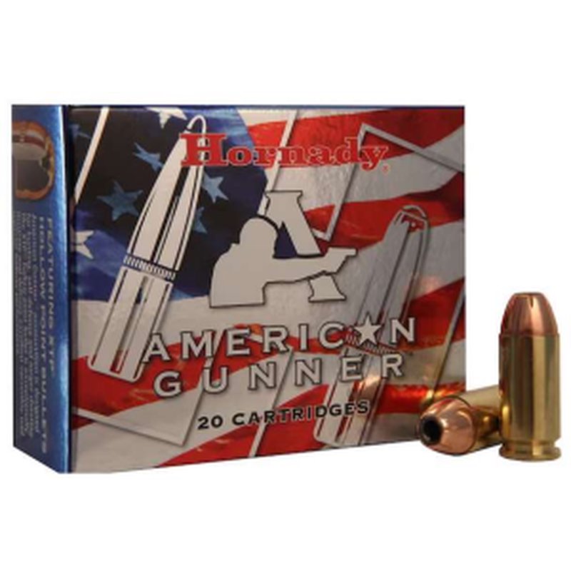 Hornady American Gunner 10mm Ammunition 155gr XTP