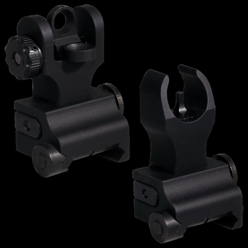Samson Quick Flip Folding Sights HK Front A2 Rear AR-15