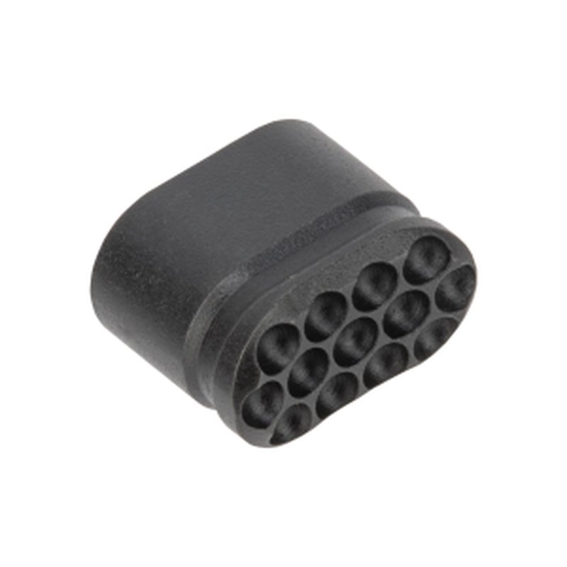 Forward Controls Design Heavy Enhanced AR-15 Magazine Release Button - Nitride Dimpled