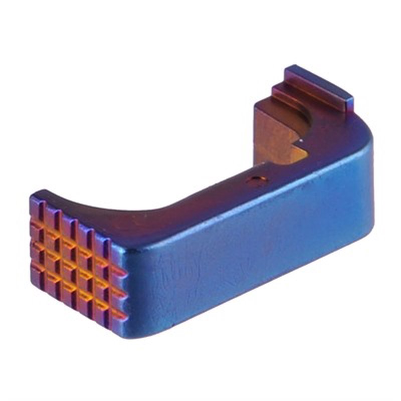 Shield Arms Glock 43X 48 Mag Catch Release Blue Ambidextrous for S15 Gen1 Gen2
