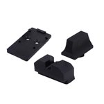 XS Sights Glock MOS RMR optic mount bundle (non-tritium) black