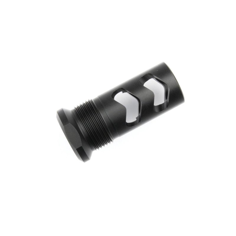 Wilson Combat Whisper Rapid-Thread Muzzle Brake 11/16-24, Black