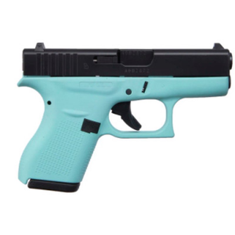 Glock G42 .380 ACP 3.2in 6-Round Cerakote Elite Black