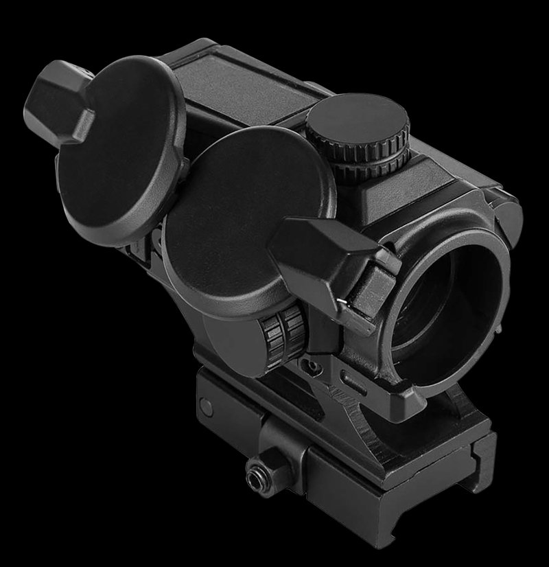 NcSTAR Nc Vism Nc Vdbsolc Red Dot Solar 1x 4 MOA 24.5mm Objective