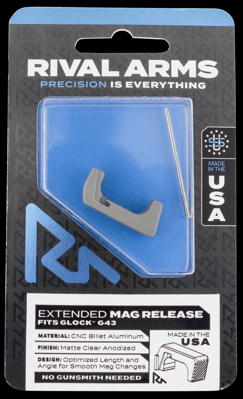 Rival Arms Extended Magazine Release for Glock 43 (RA72G003D)