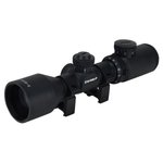 Barska Compact Contour Rifle Scope 3-9x 42mm Illuminated 4A Mil-Plex Reticle Matte