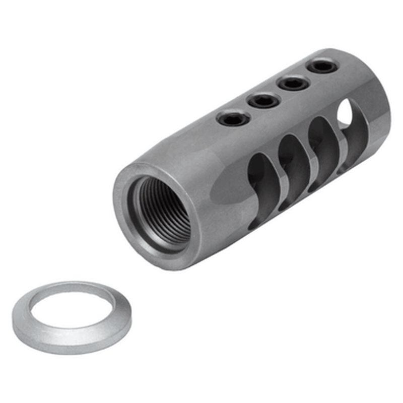 Christensen Arms Side-Baffle Brake 338 Cal 5/8x24 Stainless