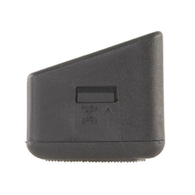 Arredondo Checkered Extended Magazine Base Pad +5 for Glock (Nylon, Black)