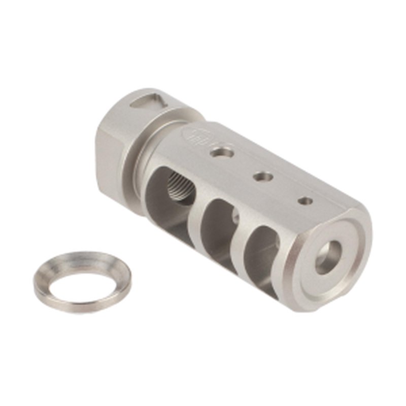 Fortis Red Mod 2 5.56 Muzzle Brake 1/2x28 Stainless