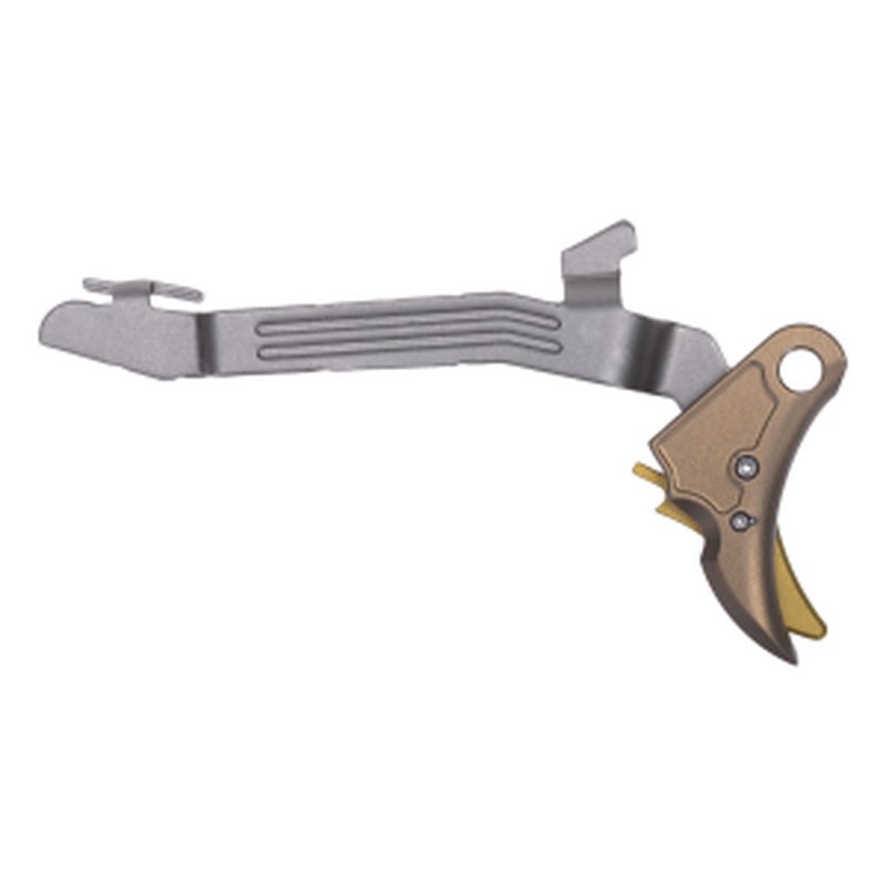 Overwatch Precision FALX Trigger Glock 43/43x/48 FDE Gold
