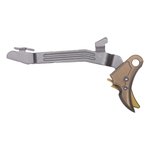 Overwatch Precision FALX Trigger Glock 43/43x/48 FDE Gold