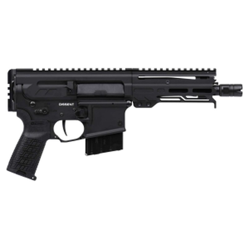 CMMG 34A920F-AB Dissent MK4 338 ARC Upper Assembly 6.5 Barrel Armor Black Picatinny Rear Forward Charging Handle 10rd