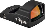 TRYBE Optics 1x24mm Mini Advanced Ruggedized Optic Red Dot Sight, RMR Footprint