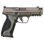 Smith & Wesson M&P9 Pistol Carry Comp 9mm 4.22in Barrel Flat Dark Earth/Green