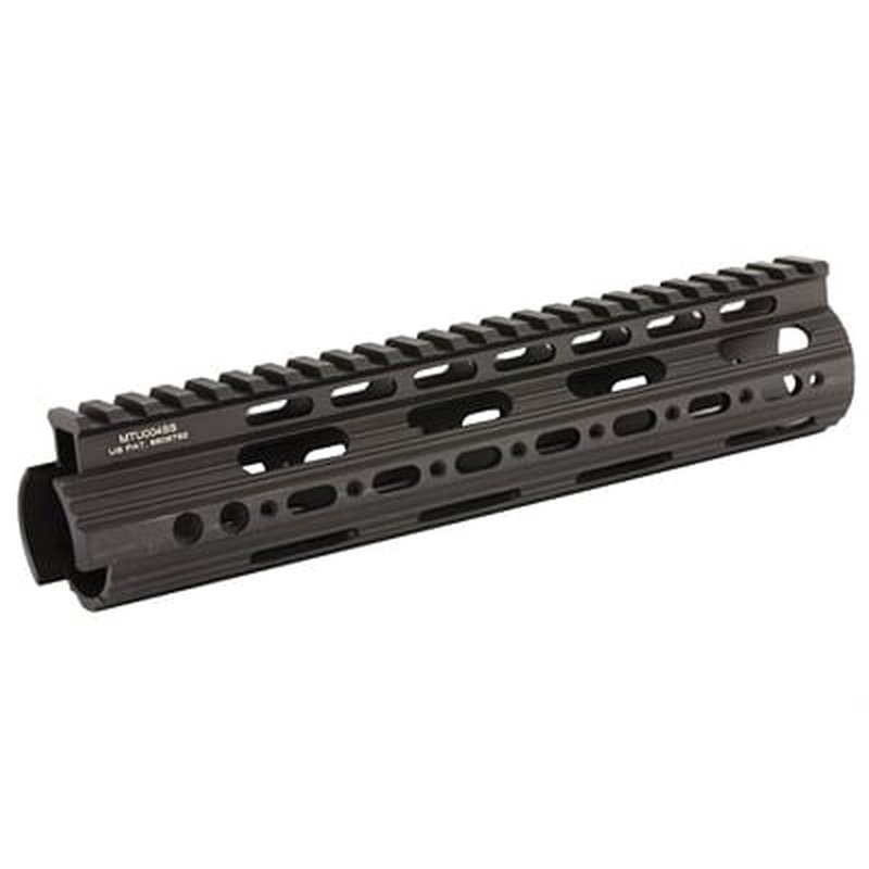 Leapers UTG Rail System 9" for AR Rifles Mid Length Super Slim Free Float Handguard Black - MTU0