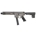 Brigade 9mm Tungsten Cerakote Battle Pistol with KeyMod Rail and Forged Lower Receiver