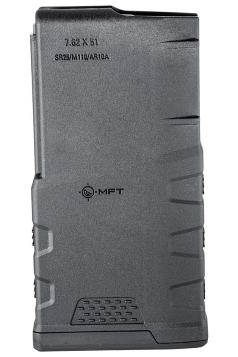 Mission First Tactical EXD AR-10 SR25 Magazine 7.62 NATO 20 Round Black