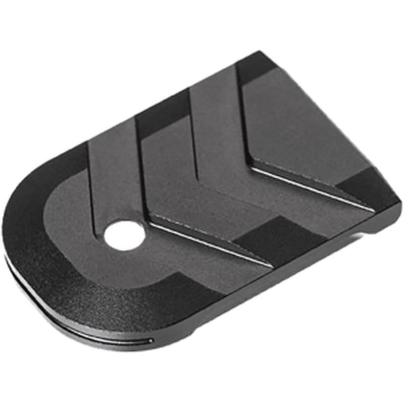 Tyrant Designs Glock 43X/48 Magazine Base Pad Aluminum Black