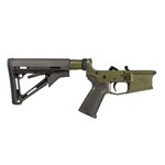 Aero Precision M4E1 Complete Lower Receiver with MOE Grip & CTR Carbine Stock - ODG Anodized - APAR600572