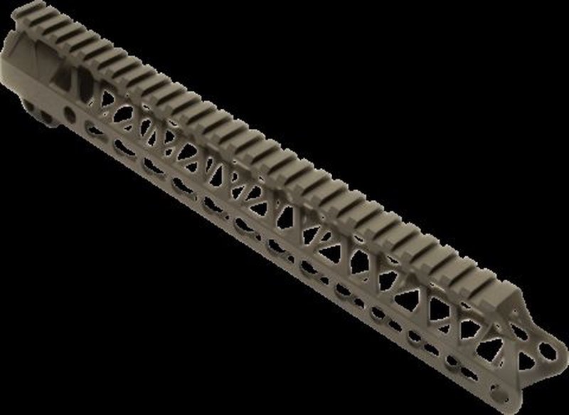 Timber Creek Enforcer AR15 M-Lok Hand Guard Burnt Bronze 13in M E13 HG BB