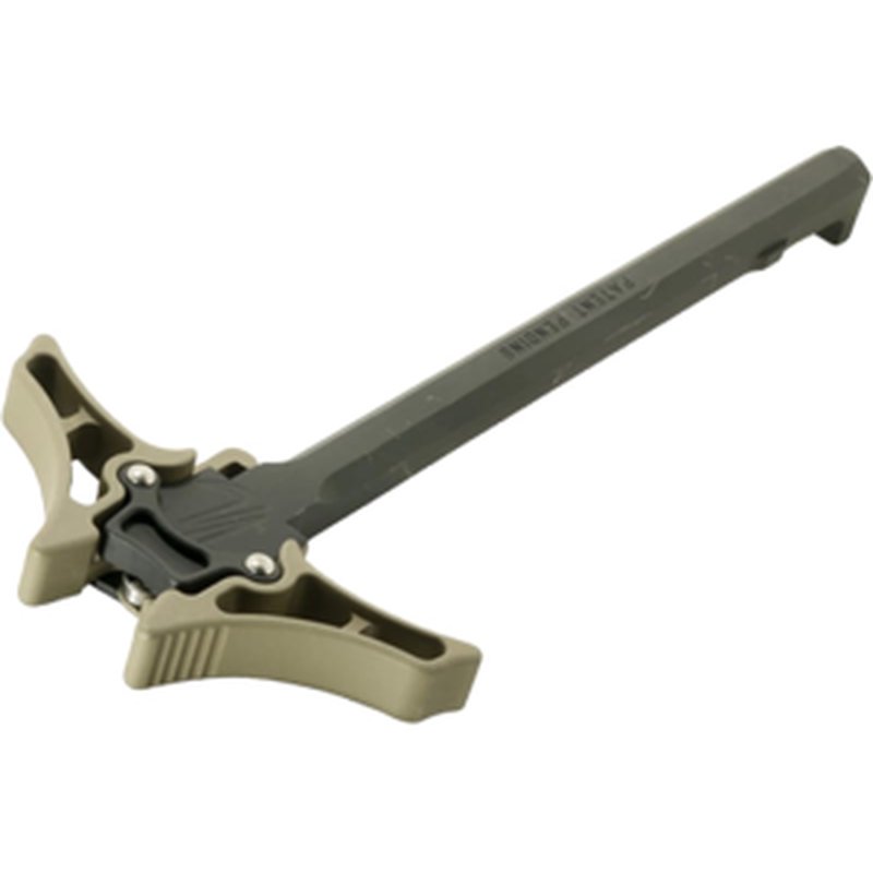 Timber Creek Outdoors AR10AMBICHFDE Enforcer Charging Handle AR-10 Flat Dark Earth Billet Aluminum Ambidextrous Hand