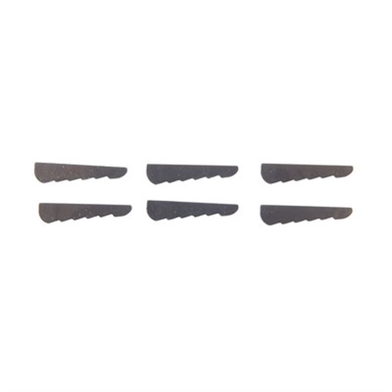 Brownells Rear Sight Elevators Single Step 0.050" Black 6 Pack