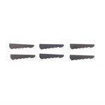 Brownells Rear Sight Elevators Single Step 0.050" Black 6 Pack