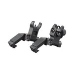 Aim Sports MT45FS 45° Offset Low-Profile Flip-Up Iron Sight Set for AR-15