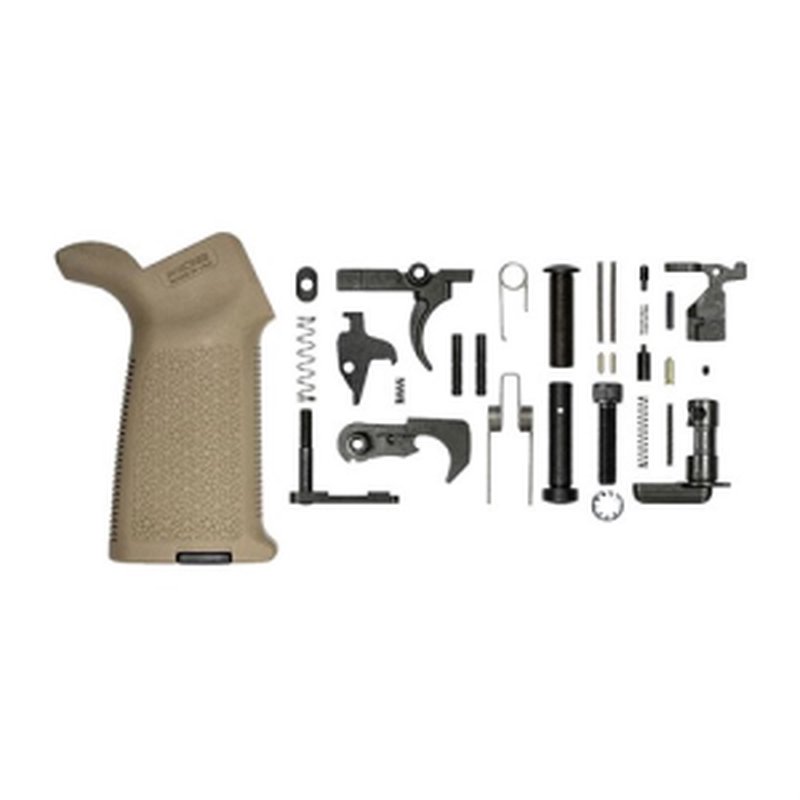 AERO PRECISION M4E1 MOE Lower Parts Kit with MOE Grip - FDE