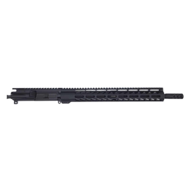 BHA Precision AR-15 16" Pencil Profile 5.56mm, 15" Handguard, Black, Upper Receiver