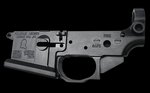 Franklin Armory Libertas Stripped Billet AR-15 Lower Receiver, Black Anodized 0020003BLK