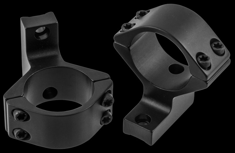 Browning AB3 Integrated Scope Mount Ring Set 1-Inch High Matte Aluminum