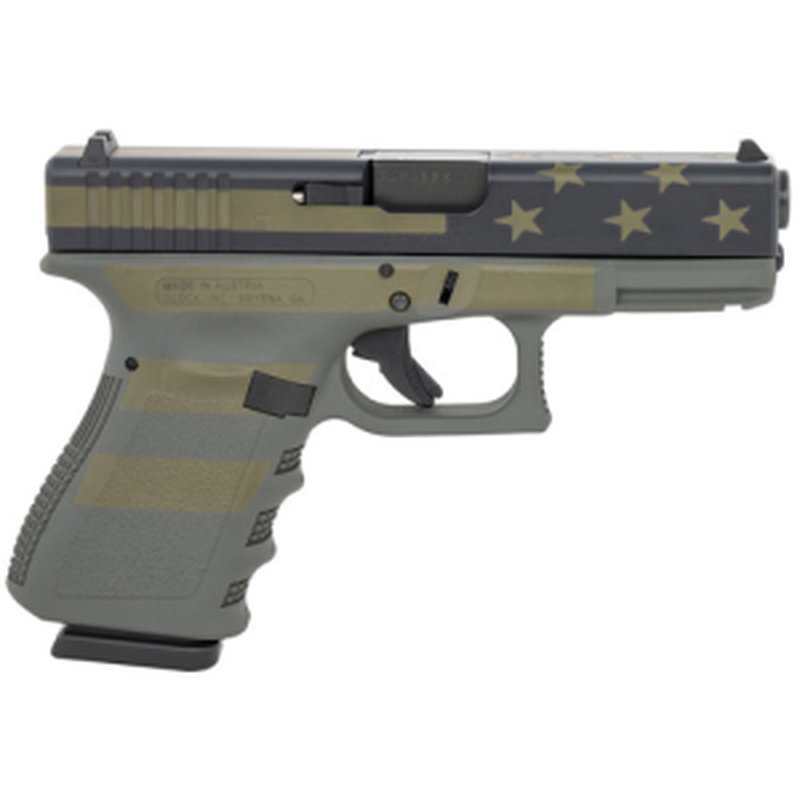 Glock G27 Gen 4 40 S&W 3.43in 9rd Operator Flag Pistol