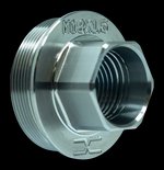 Faxon M18x1.5 to HUB Adapter Titanium Direct-Thread