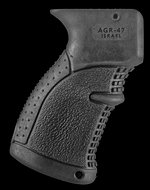 FAB DEFENSE (USIQ) AGR-47 Rubberized Ergonomic AK-47 Pistol Grip FXAGR47B, Black