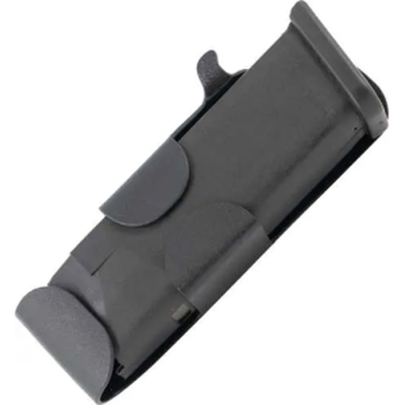1791 Gunleather Snagmag Single Glock 26/27 Spare Mag Carrier, Black Leather